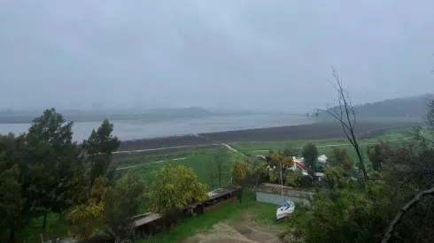 VIDEO: Laguna de Aculeo vuelve a tener agua luego de cinco años.
