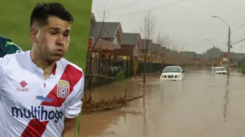 El sector de Parque Zapallar quedó devastado por las lluvias en Curicó.
