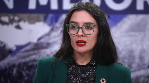 Ministra vocera de Gobierno, Camila Vallejo.
