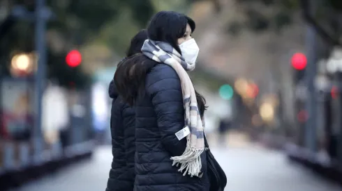 ola de frío en Santiago
