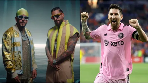 Tres potencias se unen: Maluma y Yandel en la música, junto a Lionel Messi.
