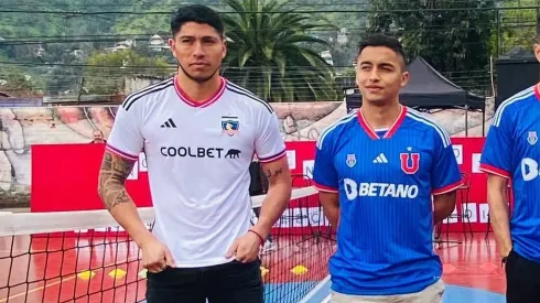 Brayan Cortés compartió con Nicolás Guerra, Diego Rivarola y Esteban Paredes en un evento previo al Superclásico.
