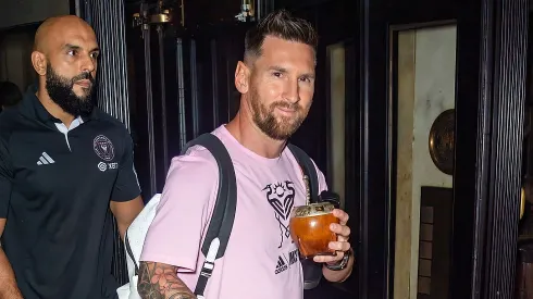 El ex marino guardaespaldas de Messi ¡hasta en la cancha en Miami!