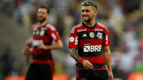 Giorgian De Arrascaeta, compañero de Erick Pulgar en Flamengo.
