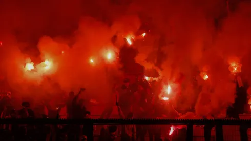 Bichi Borghi aburrido de los tontitos que se creen hinchas.
