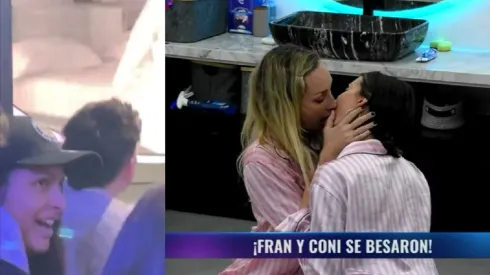 Así fue la reacción de Vivi tras beso de Cony y Fran. 
