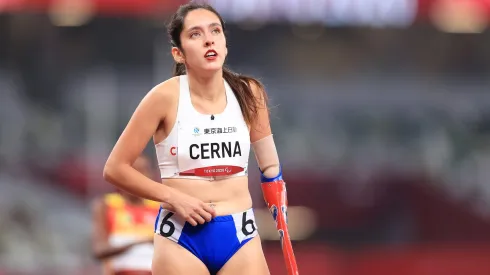 Amanda Cerna ganó medalla de plata en Lima 2019, y en Santiago 2023 va por el oro.
