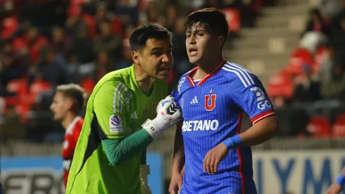 Toselli fue titular en el último partido de la U.

