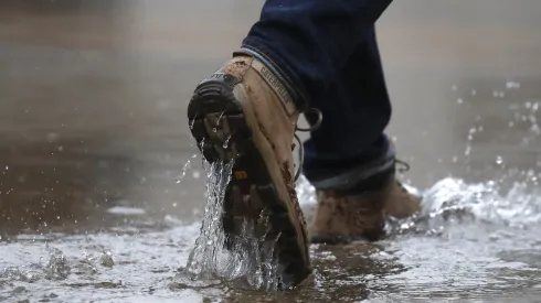 Lluvia en Santiago
