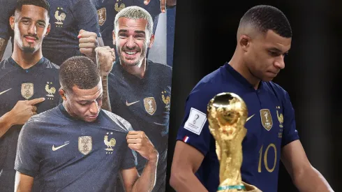 Francia no borró el escudo de campeón del mundo en su camiseta.
