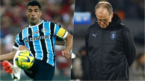 Luis Suárez marcó y le mandó un claro mensaje a Marcelo Bielsa por no citarlo en Uruguay.
