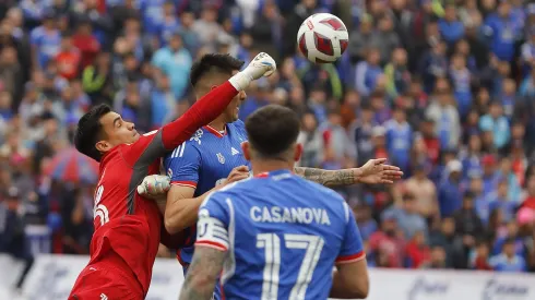 El portero jugó su primer Superclásico en su carrera.
