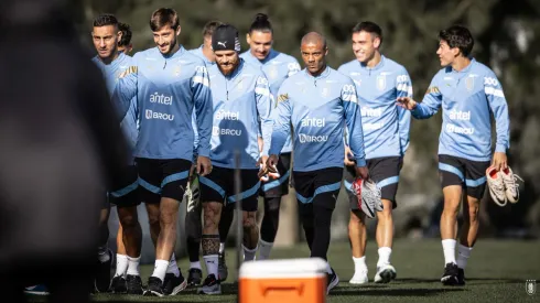 La Celeste se prepara en Montevideo para recibir a Chile.
