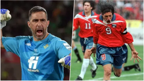 Claudio Bravo e Iván Zamorano
