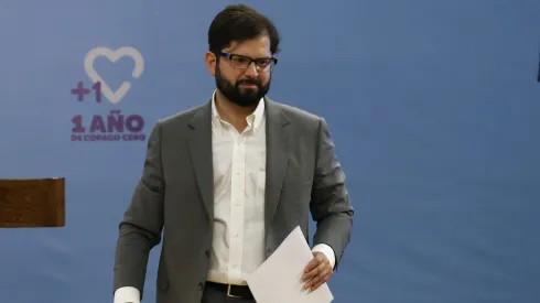 Baja la aprobación del presidente Boric
