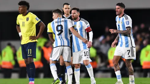 Lionel Messi le dio el triunfo a Argentina y hunde a Ecuador en la Tabla.

