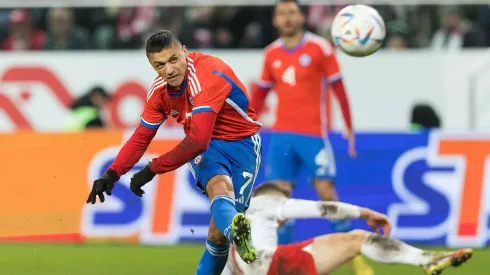 Alexis Sánchez es la gran incógnita en la formación de Chile ante Colombia.
