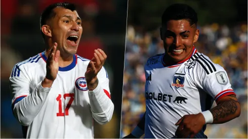 Gary Medel le dejó un consejo a Jordhy Thompson. 
