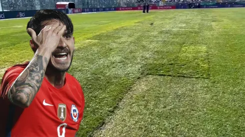 Pinilla y mal pronóstico para la cancha de Chile ante Colombia,
