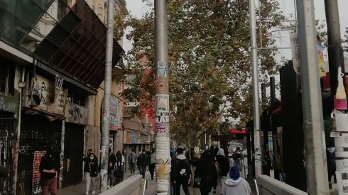 Estaciones de Metro cerradas.
