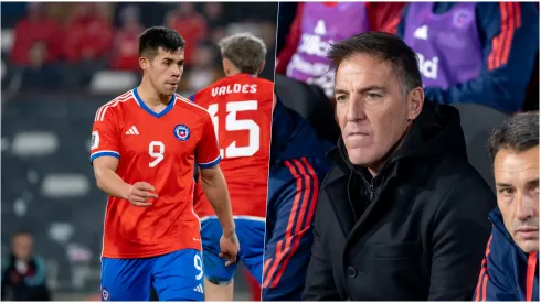 Berizzo mandó a Aravena al campo a realizar labores defensivas
