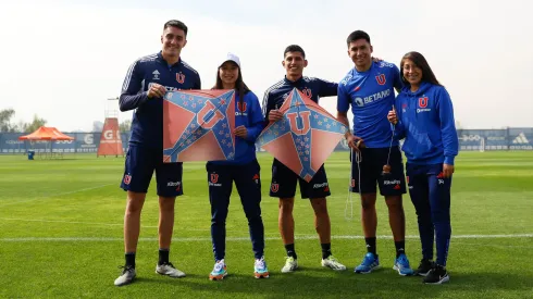 Así disfrutó el plantel de la Universidad de Chile este 18.
