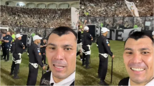 El Pitbull celebró con todo 
