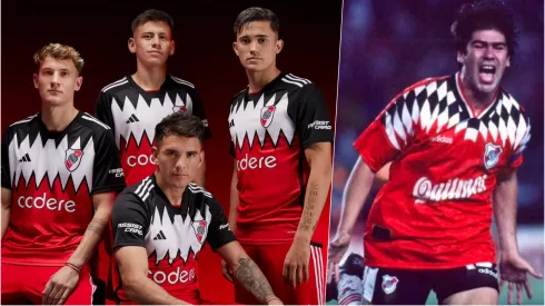 La nueva camiseta se inspiró en la de 1996
