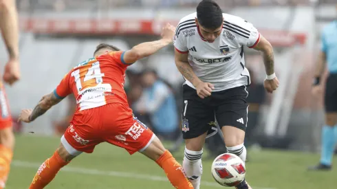 Palacios se mostró poco activo a la hora de celebrar sus goles ante Cobresal
