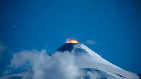 Se mantiene la Alerta Naranja para el Volcan Villarrica

