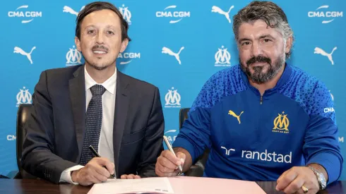 El bravo Gattuso al OM.
