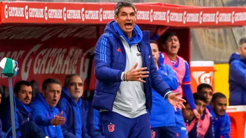 Mauricio Pellegrino se juega su continuidad en Universidad de Chile.
