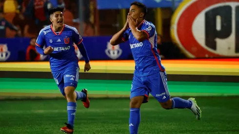 Nicolás Guerra abre la cuenta en la U ante Audax Italiano.
