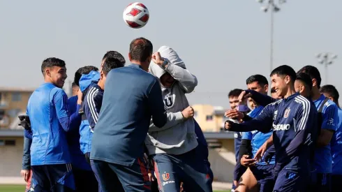 El profe Pellegrino no se salvó de una costumbre azul.
