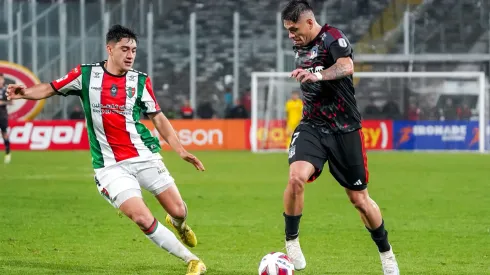 Carlos Palacios no sabe si podrá jugar ante Palestino.
