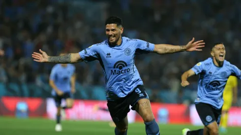Lucas Passerini figura en triunfo de Belgrano por 4-3 ante Boca.
