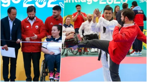 Gabriel Boric en la inauguración del Nacional
