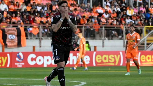 Carlos Palacios no juega por Colo Colo desde semifinal de Copa Chile.
