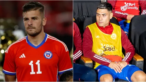 Diego Rubio y Felipe Mora no vieron acción en La Roja.
