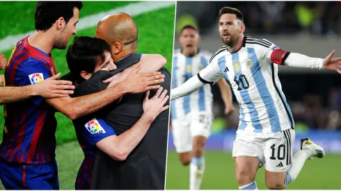 Olé: meme de Spiderman con Argentina y el Barcelona de Guardiola.
