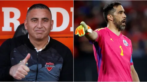 Jaime García y Claudio Bravo, juntos en España.
