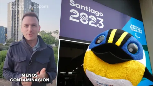 TyC Sports destacó el traslado en Metro a Santiago 2023
