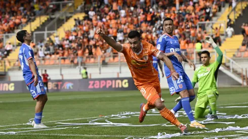 Gustavo Gotti marcó el gol del triunfo en Calama.
