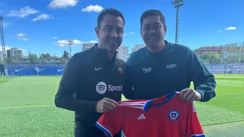 Córdova se aconseja con Xavi en el Barça para llevar La Roja Sub 20