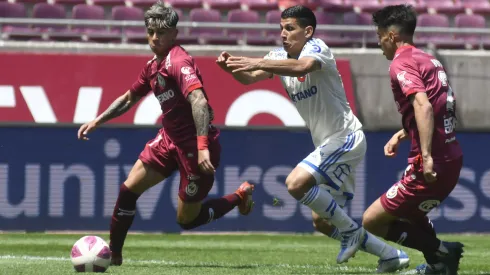 Maxi Guerrero enfrentó a a la U en 2022, donde le marcó un gol.
