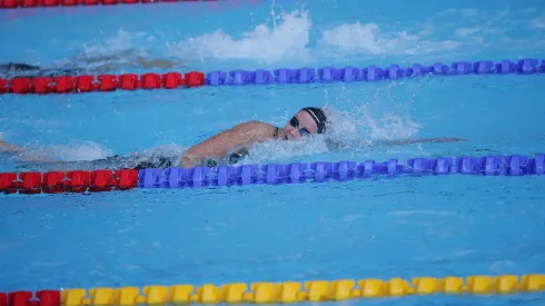 Kristel Köbrich brilla en la piscina de los Panamericanos Santiago 2023.
