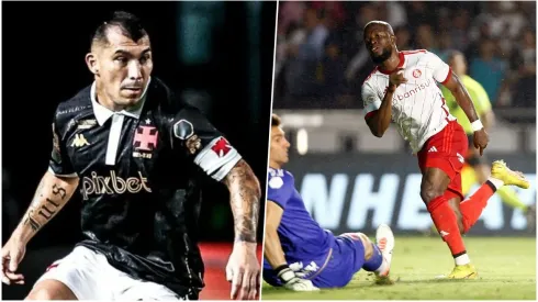 Enner Valencia hizo sufrir a Gary Medel
