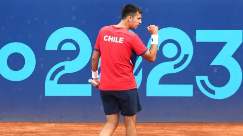 Tomás Barrios enfrentó a Nick Hardt en cuartos de final del torneo de tenis en los Juegos Panamericanos.
