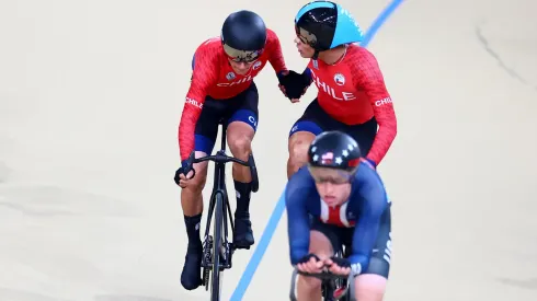 Cristian Arriagada y Jacob Decar vivieron una carrera increíble en Santiago 2023. 
