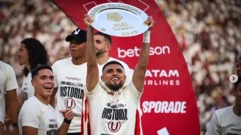 Rodrigo Ureña fue campeón del Torneo Clausura en la Liga 1 de Perú. Pero todavía tiene un desafío clave con Universitario. 
